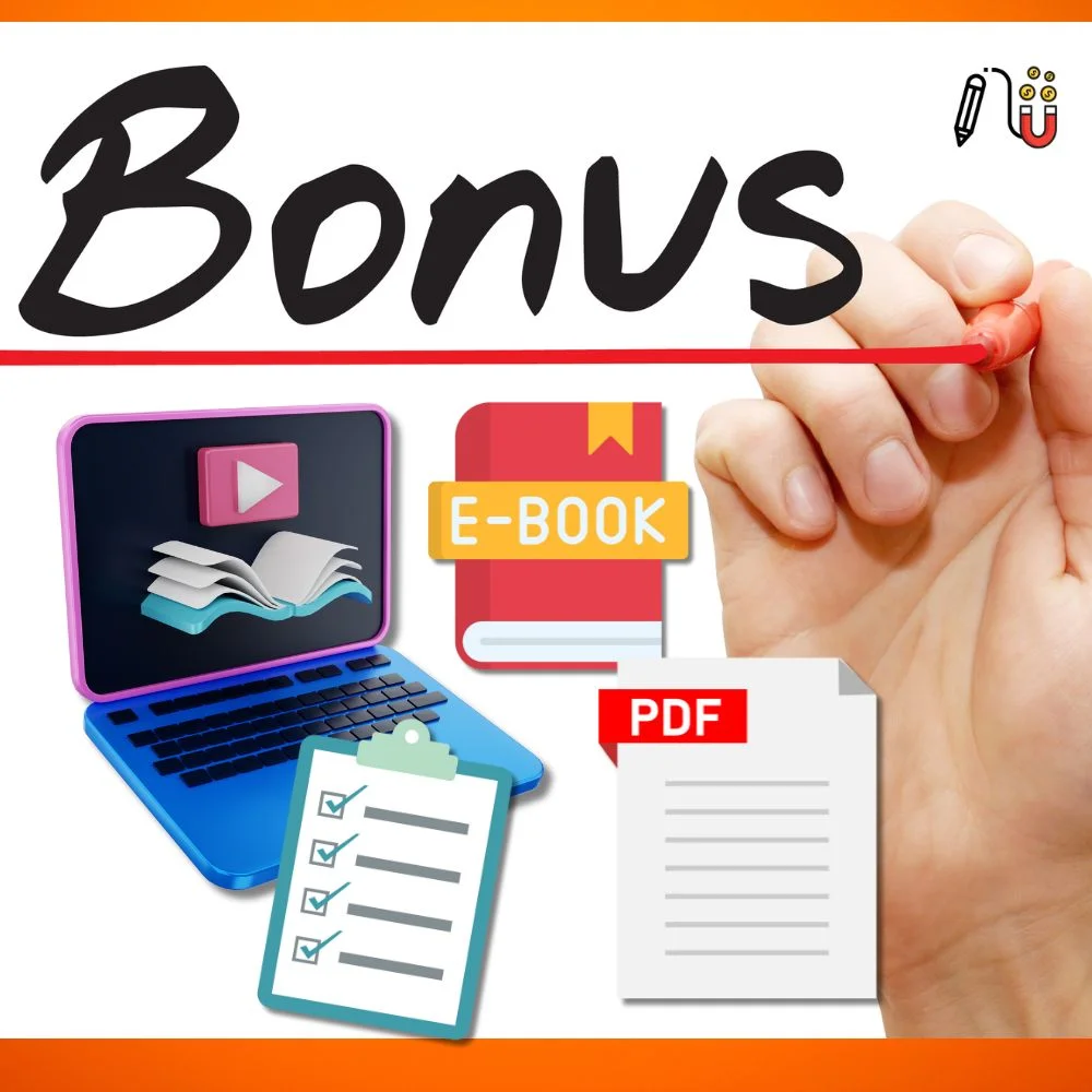 Bonus material bonus digital product