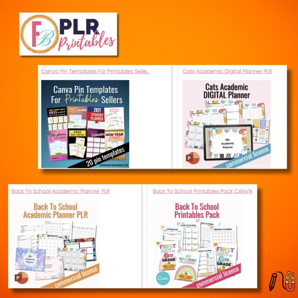 canva template, plr bundle, mega bundle, printable, For Mommies by Mommy