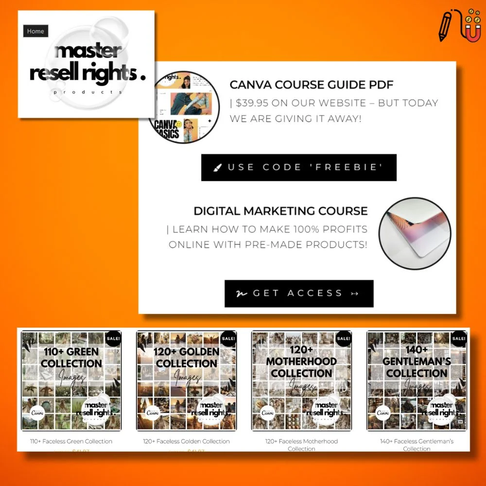 master resell right product, plr digital product, plr content, coach plr template, canva template, high quality plr
