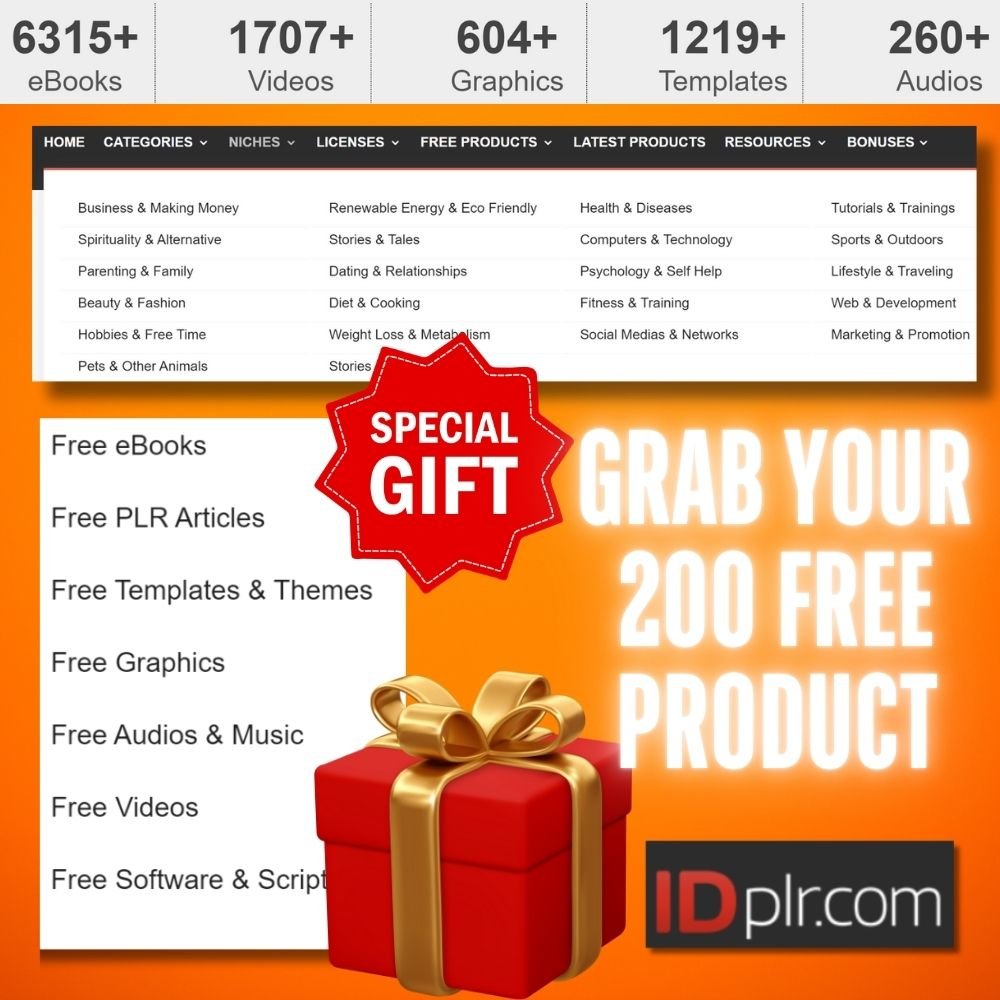 IDPLR.com, PLR canva template, PLR digital product, plr.me free credits, creative fabrica 