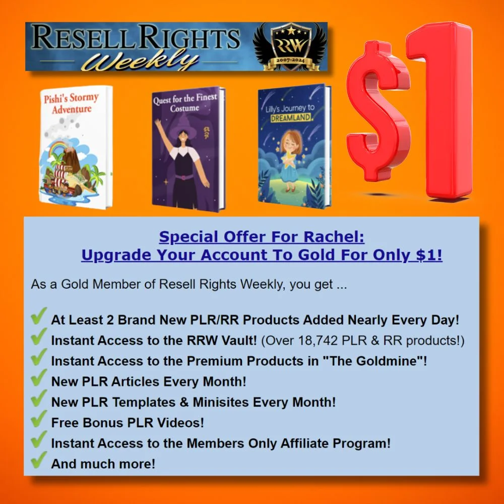 resell right weekly, plr digital product, plr content, coach plr template, canva template, high quality plr