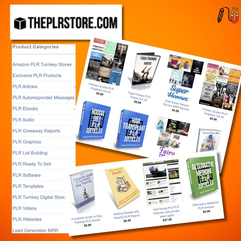 the plr store, plr digital product, plr content, coach plr template, canva template, high quality plr