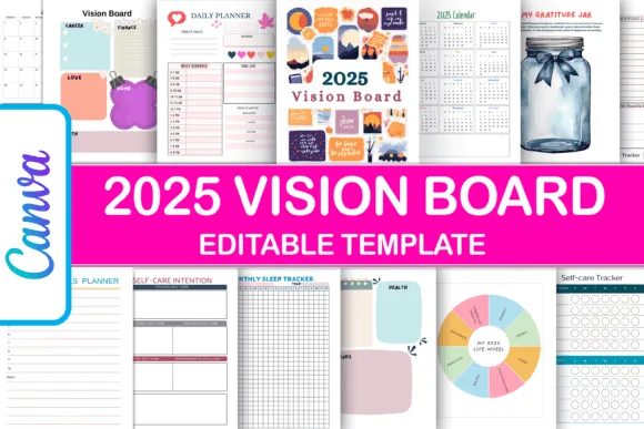 canva vision board 