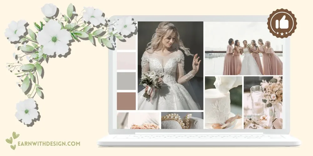 canva wedding mood board wedding mood board