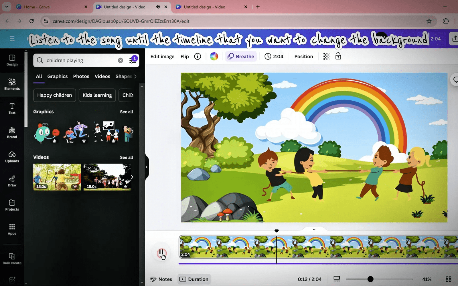 Adding animated elements to your video