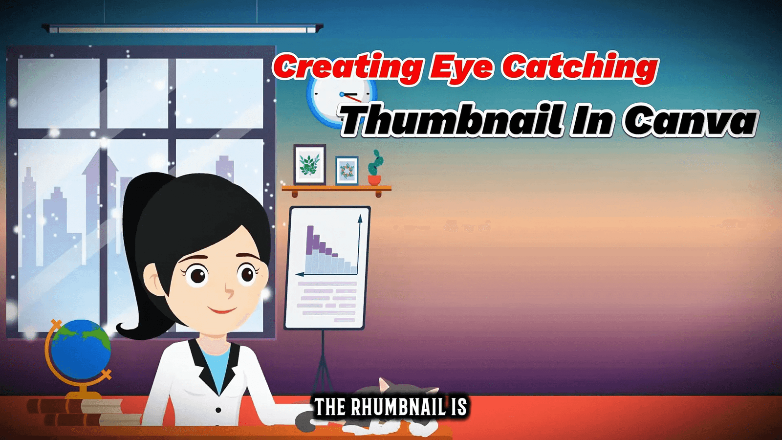Creating a YouTube thumbnail