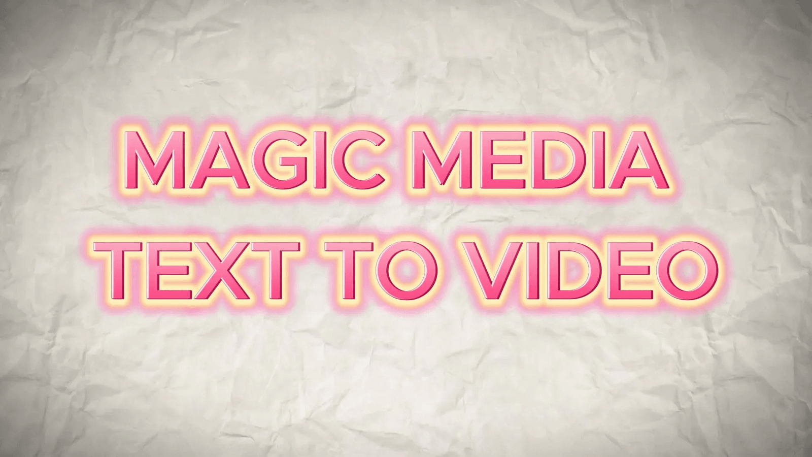 Generating videos and images with Magic Media