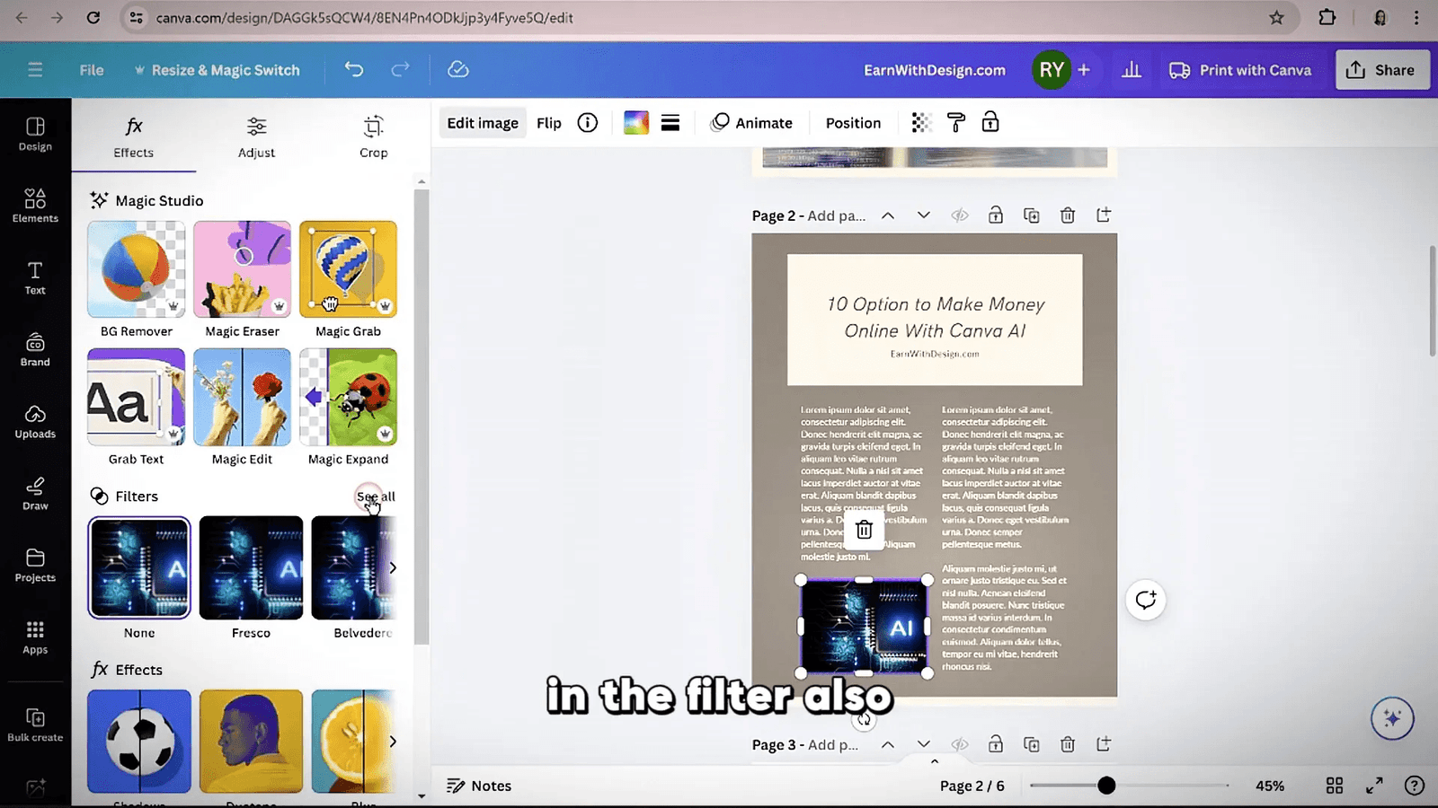 Customizing lead magnet ebook content