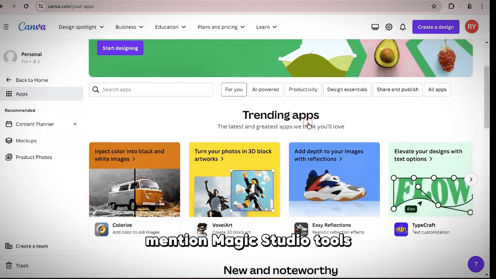 Exploring Canva Apps in the marketplace