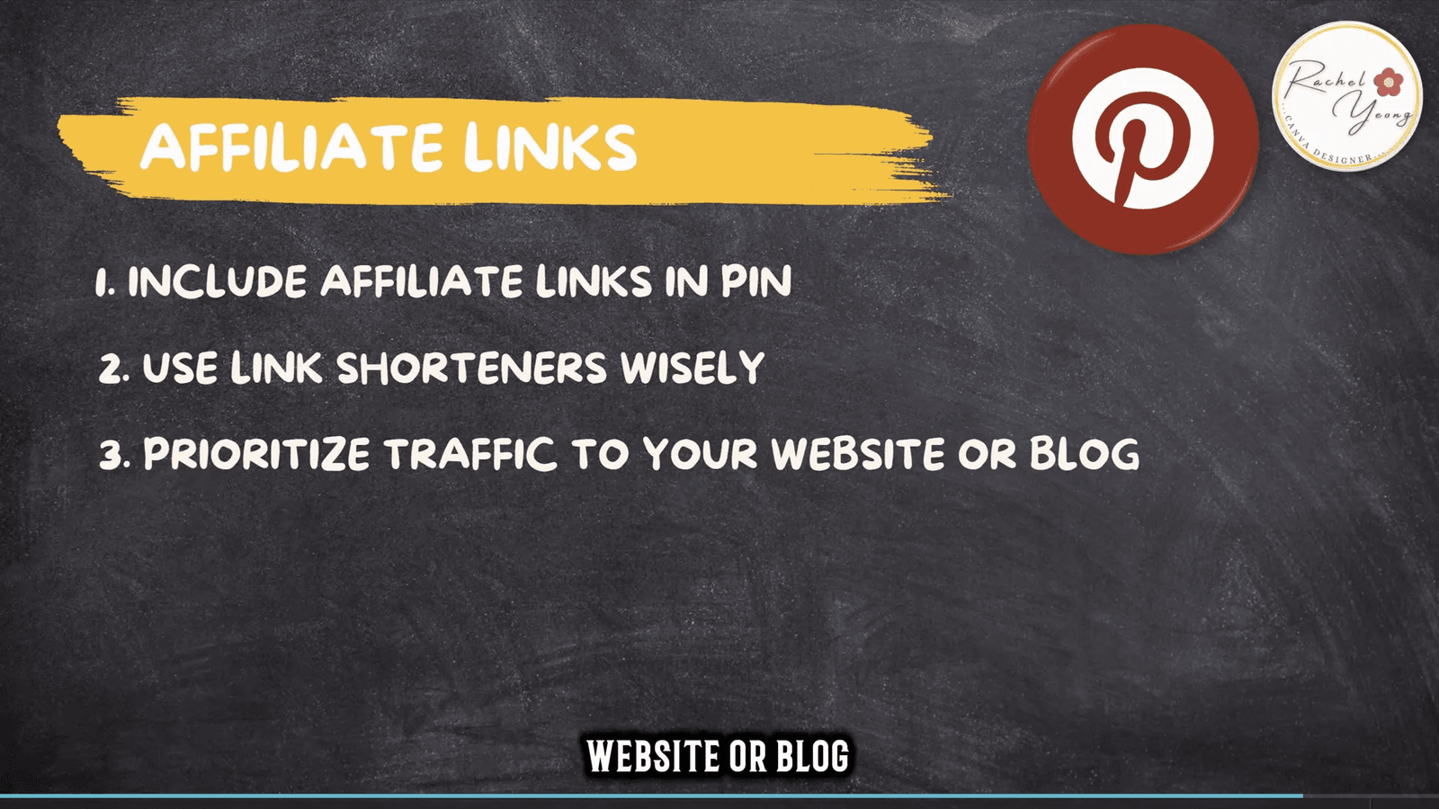 Focusing on website traffic for affiliate marketing
