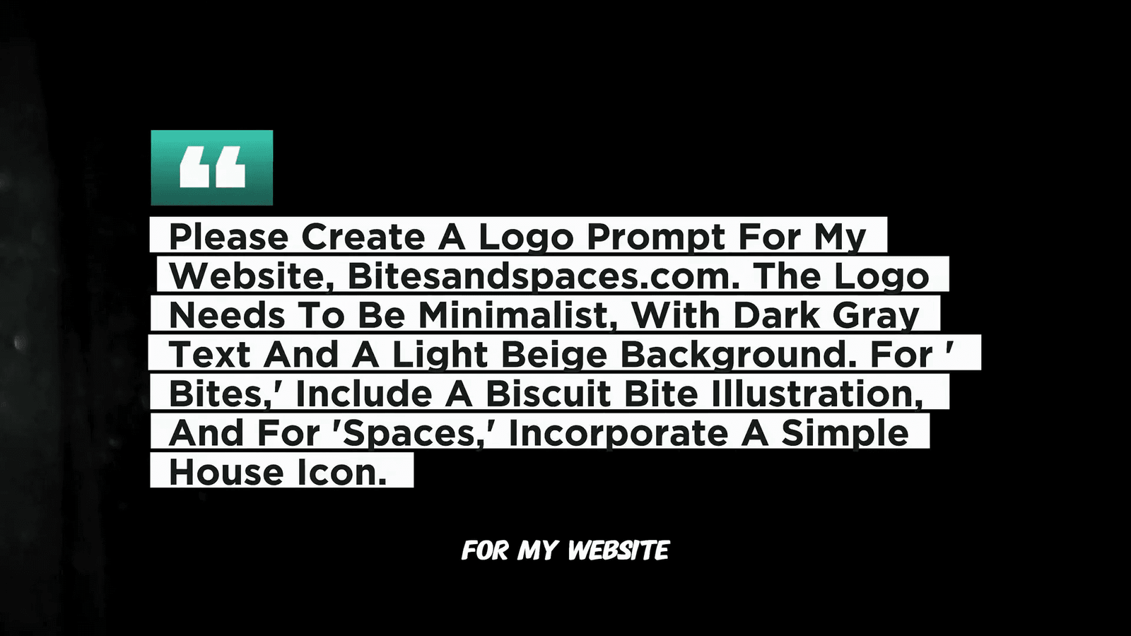 Creating a logo prompt for Canva Dream Lab