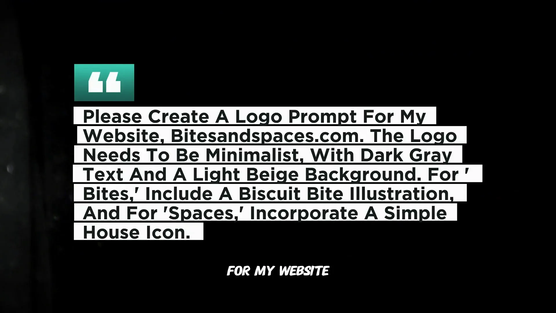 Creating a logo prompt for Canva Dream Lab