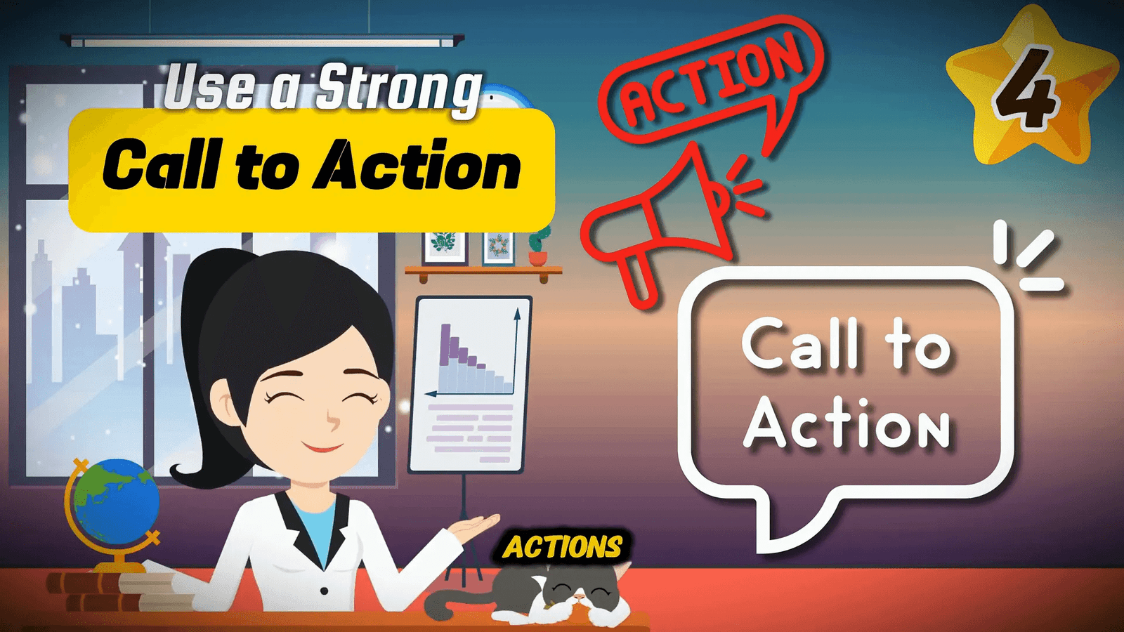 Screenshot of effective call to action examples